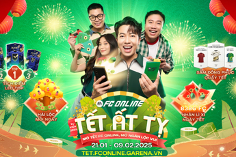 Cực HOT: FC Online tặng quà tết miễn phí dành cho người chơi