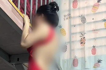 Diện váy dạ hội tập gym, nữ PT khiến cộng đồng mạng "chia năm xẻ bảy"