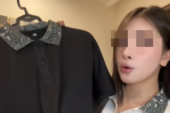 Diện trang phục không phù hợp để bán quần áo, hot girl khiến người xem ngỡ ngàng khi bất chấp để bán hàng online