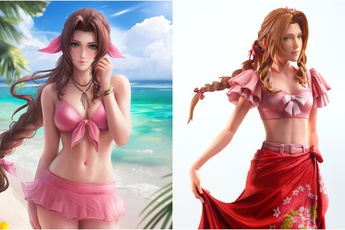 Xuất hiện bức tượng hot girl Final Fantasy siêu gợi cảm, vừa mở bán đã "cháy hàng" đặt mua
