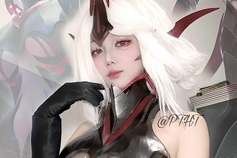 Màn cosplay Violet Huyết Ma Thần khiến anh em game thủ ngất ngây mê đắm