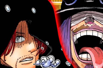 Spoil One Piece 1167: Shanks xuất hiện với vai trò 'Lưỡi gươm tận tụy của Thần' tại Mary Geoise