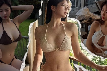 Cô nàng chuẩn vibe “nữ thần” nhưng không kém phần gợi cảm