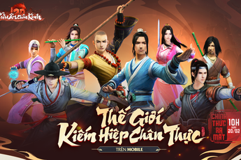 Thế giới kiếm hiệp chân thực trên Mobile: Cửu Âm Chân Kinh 2D Mobile chính thức ra mắt, tặng ngay iPhone 16 Promax 1TB