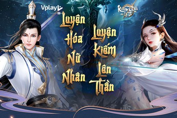 Hơn 500.000 anh em Kiếm Thần Là Ta - VPlay chen nhau chật kín server chỉ sau một ngày ra mắt