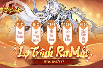 Tây Du Truyền Kỳ tặng iPhone 16 promax công bố ngày ra mắt 9h ngày 01/04/2025