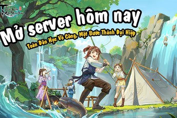 Game thẻ bài chiến lược võ hiệp nhập vai đầu tiên Thiếu Hiệp Xin Dừng Bước chính thức ra mắt hôm nay