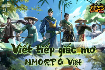 Xuất hiện một game kiếm hiệp thuần Việt khiến cộng đồng bàn tán xôn xao