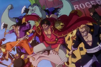 One Piece hé lộ trận chiến huyền thoại nhất của Roger và Garp với cái nhìn đầu tiên