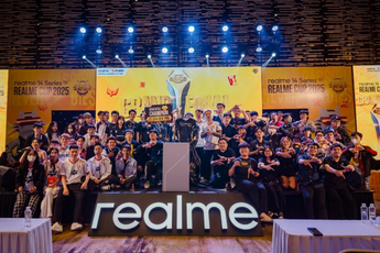 Eternity AOV vô địch realme Cup 2025, khép lại hành trình đáng nhớ của Esports Việt