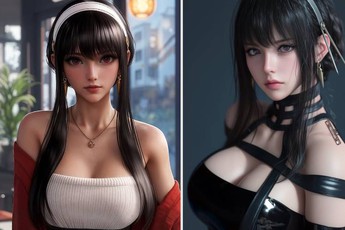 Spy x Family: AI "tái định nghĩa" Yor Forger, vẻ đẹp của "công chúa Gai" giờ đây ăn đứt bản gốc