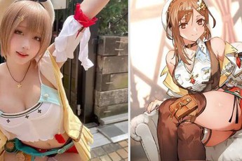 Màn cosplay Ryza khiến fan ngỡ ngàng với độ chân thực đến khó tin