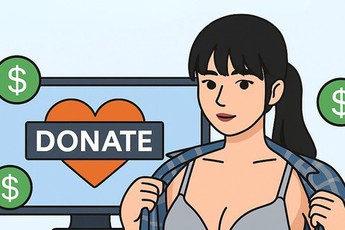 Nữ streamer nổi tiếng bất chấp tất cả để nhận donate: Khi giá trị đạo đức bị xem nhẹ hơn ma lực đồng tiền