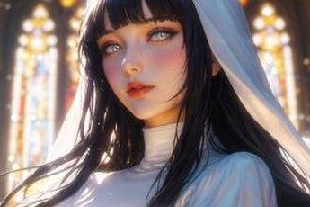 Hinata "thăng hoa" nhan sắc thành cô dâu kiều diễm: Khi AI hiện thực hóa giấc mơ của fan Naruto