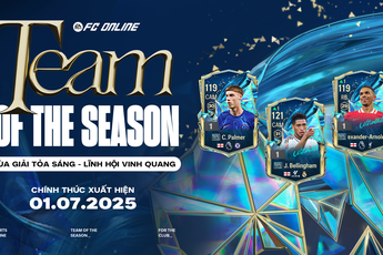FC ONLINE chính thức nâng cấp gameplay & ra mắt mùa thẻ 25TOTS