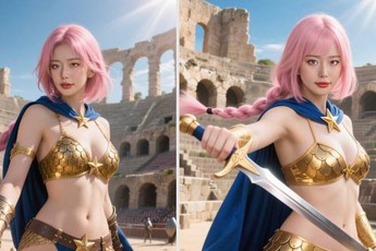 One Piece: AI tái hiện công chúa đấu sĩ Rebecca, vẻ đẹp chân thật đến mức "không thể thật hơn"