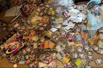 Netizen phẫn nộ căn phòng trọ biến thành "mồ chôn" của vô số thẻ bài Pokémon