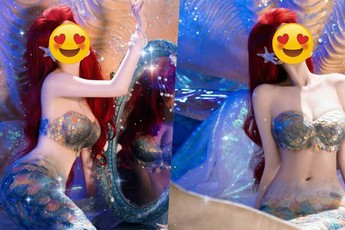 Vào mà xem nàng tiên cá đẹp nhất thế giới: Nhan sắc nâng tầm nguyên tác, cỡ này sao rời mắt nổi