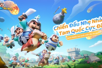 CG lần đầu công bố, game mobile Tam Quốc thư giãn đối kháng "Đại Chiến Tiểu Binh" mở đăng ký trước!