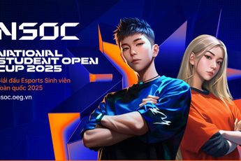 Giải Esports sinh viên NSOC 2025 trở lại, tổng giải thưởng lên đến 2 tỷ