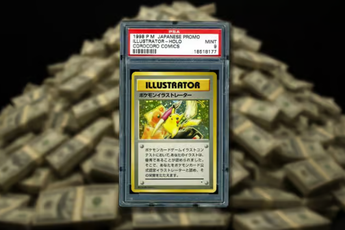 Xuất hiện thẻ bài Pokémon được bán với giá kỷ lục, hơn 100 tỷ đồng cho thẻ Pikachu "huyền thoại"