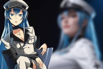 AI tái hiện nàng Esdeath - nữ phản diện "đáng sợ" bước ra từ Akame Ga Kill!