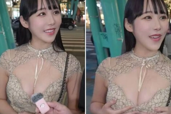 Xác nhận vẻ đẹp tự nhiên khi được phỏng vấn, cô nàng hot girl bỗng nổi như cồn, hóa ra là cái tên quen mặt