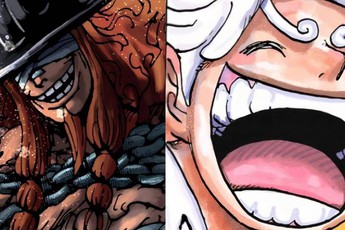 One Piece 1174: Loki hóa rồng khổng lồ liên minh cùng Luffy Gear 5 cứu nguy Elbaph