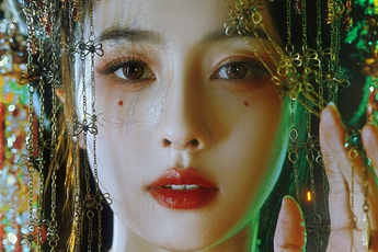 Cô dâu đẹp ma mị đang viral khắp Trung Quốc: Nhan sắc này AI cũng không vẽ nổi, đúng chuẩn cú sốc visual