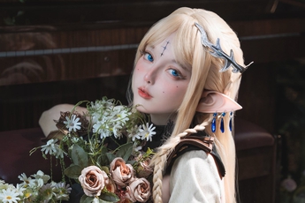 "Rửa mắt" với bộ ảnh cosplay Tiên tộc của "búp bê sống" Le Josette