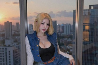 Đứng hình trước nhan sắc Android 18 đời thực: Đẹp thế này Krillin không đổ mới lạ