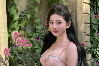Hot girl Mai Linh 2k2 lại "gây mê" người xem với bộ ảnh "nàng thơ" hết sức ngọt ngào