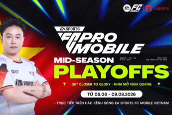 Cơ hội lịch sử để FC Mobile Việt Nam giành 4 suất dự World Championship 2026