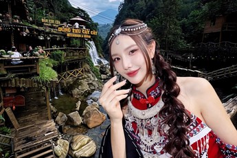 Du lịch Sapa, nữ DJ nóng bỏng người Thái khiến CĐM thích thú với bộ ảnh mới