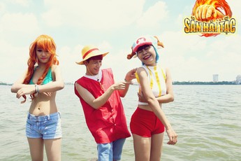 “Luffy và đồng bọn” bất ngờ xuất hiện tại… Hồ Tây