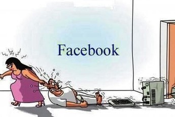 Những ảnh chế hài hước về dân nghiện Facebook