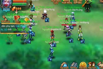 Cận cảnh Đao Kiếm Giang Hồ ngày đầu ra mắt game thủ Việt