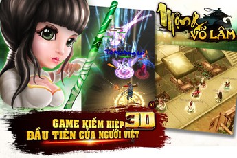 Mộng Võ Lâm - Game kiếm hiệp 3D của người Việt chính thức khai mở