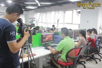 Hậu trường Harry Potter Online “lên sóng” VTC 2