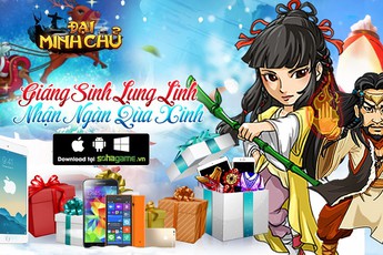 Đón Noel 2014, Đại Minh Chủ tổ chức event săn thưởng IPad Mini 16GB