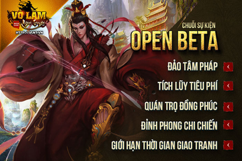 Kết thúc Closed Beta thành công, Võ Lâm Ngoại Truyện ấn định Open Beta