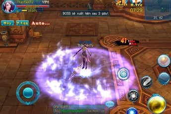 MMORPG Thần Kiếm 3D phô diễn đồ họa ngày ra mắt