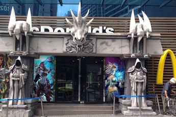 Độc đáo cửa hàng McDonald's phong cách World of Warcraft