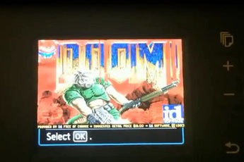 Hack chơi Doom trên... máy in