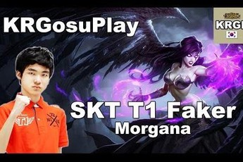 Liên Minh Huyền Thoại: Morgana trong tay Faker cực chất