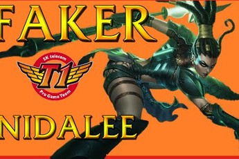 Liên Minh Huyền Thoại: Faker cầm Nidalee quẩy max bá
