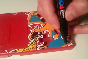 Xem máy chơi game độ theo phong cách Pokemon