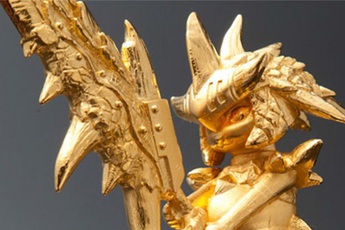 Capcom tung mô hình game bằng vàng ròng giá nửa tỷ VND