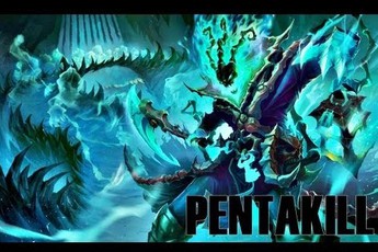 Liên Minh Huyền Thoại: Pha Pentakill tuyệt đẹp của Thresh