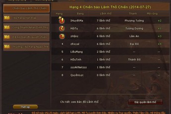 9K Truyền Kỳ: Lãnh Thổ chiến – “Loạn thế xuất anh hùng”